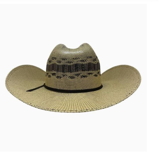 Le Bos American Hat Makers Yellowstone Cisco Straw Cattleman Hat 4-MH CISCO YEL