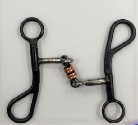 le bos American Heritage Equine Black 5 inch 3 pc Dog Bone Bit 252-941