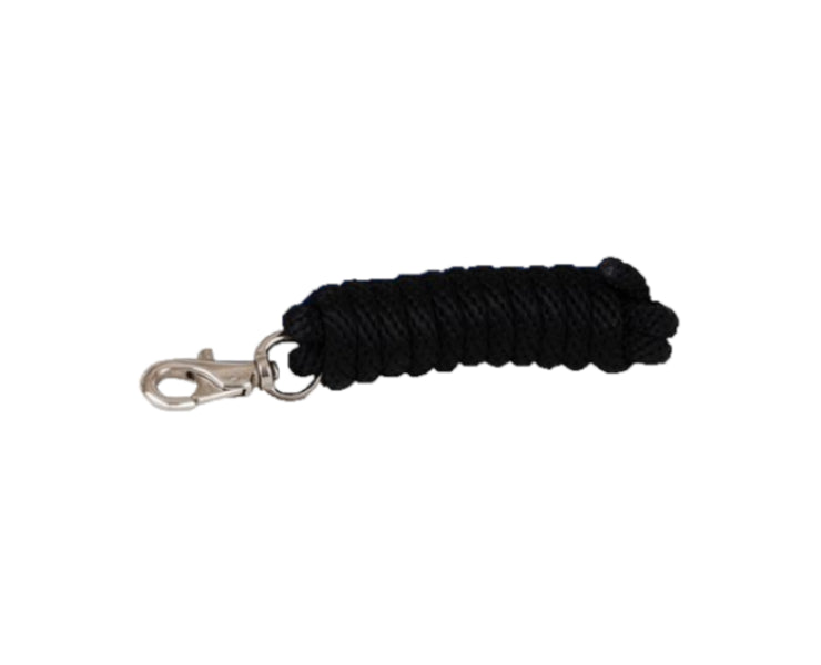 le bos American Heritage Equine Black Poly Lead Rope 5/8 inches 247-071