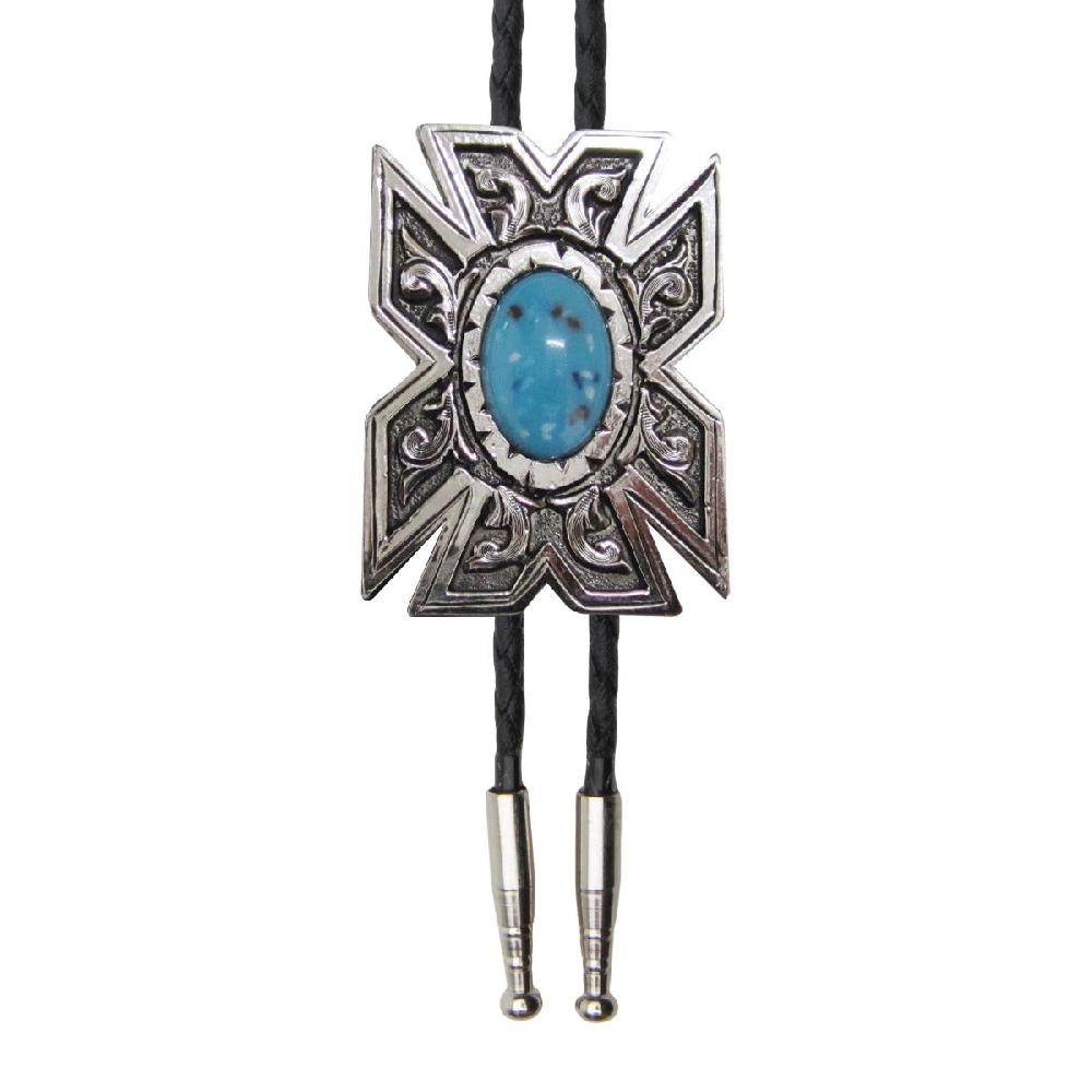 le bos AndWest Southwest Turquoise Men's Bolo Tie BOL126