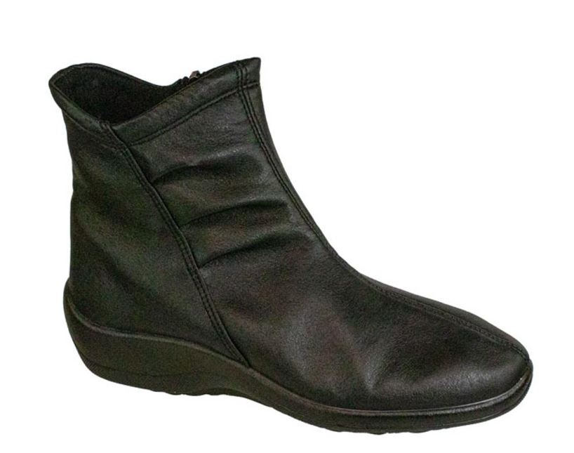 le bos Arcopedico Black Paluma Women's Leather Boots 4816-J65