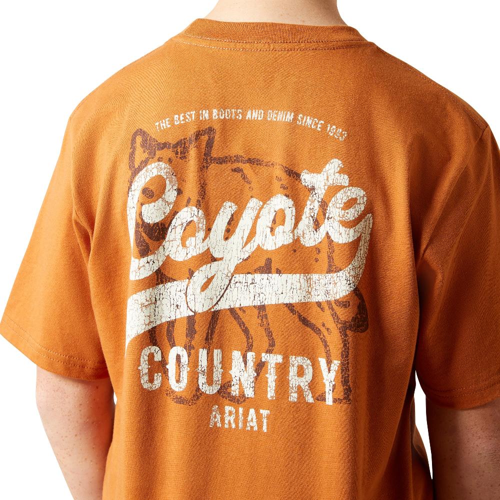 le bos Ariat Adobe Boy's Coyote Country T-Shirt 10065981