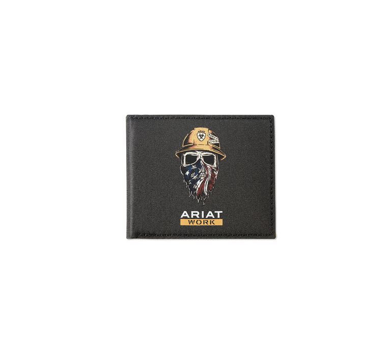le bos Ariat Black Bifold Style Men's Work Wallet A3401601