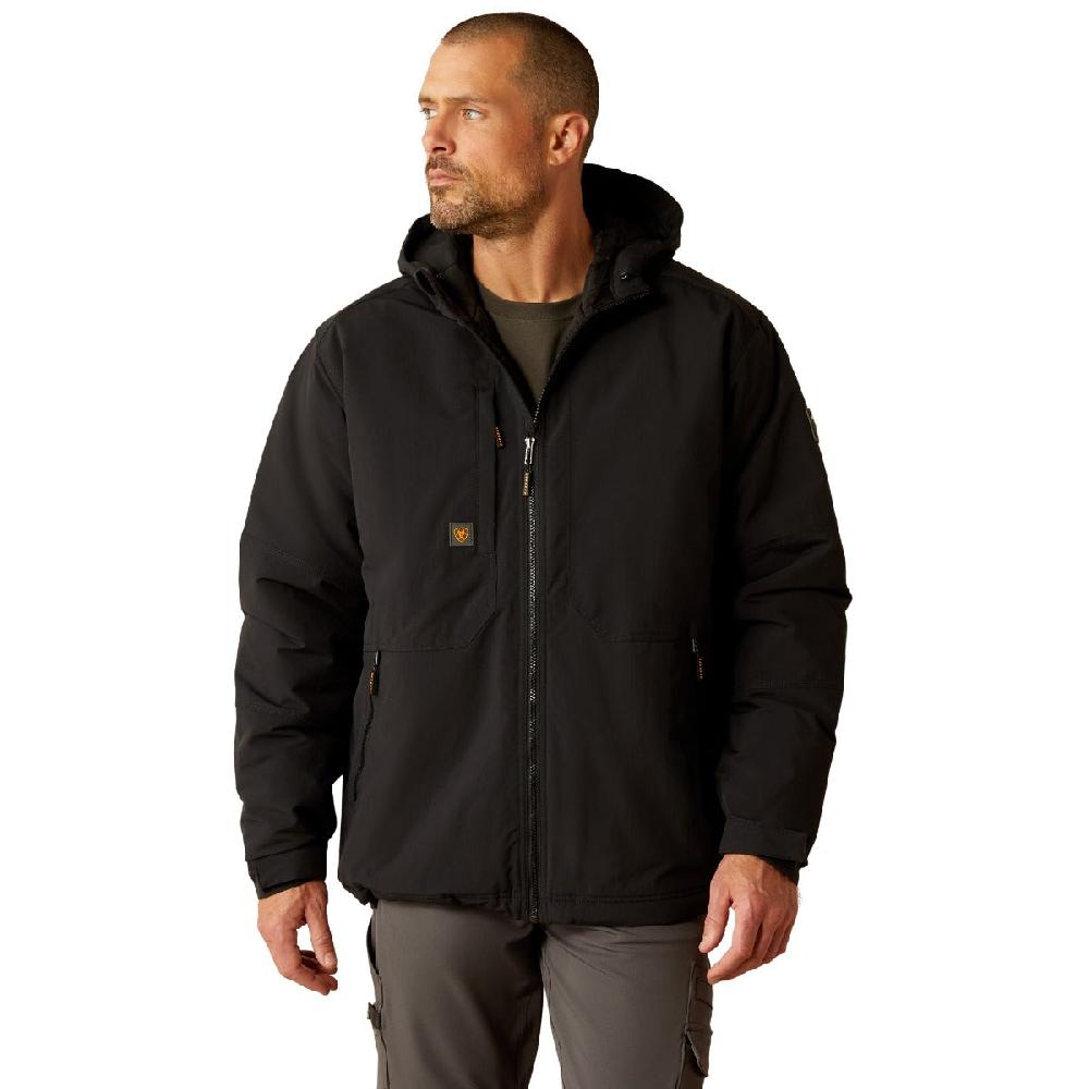 le bos Ariat Black Rebar Cordura Ripstop Men's Insulated Jacket 10052119