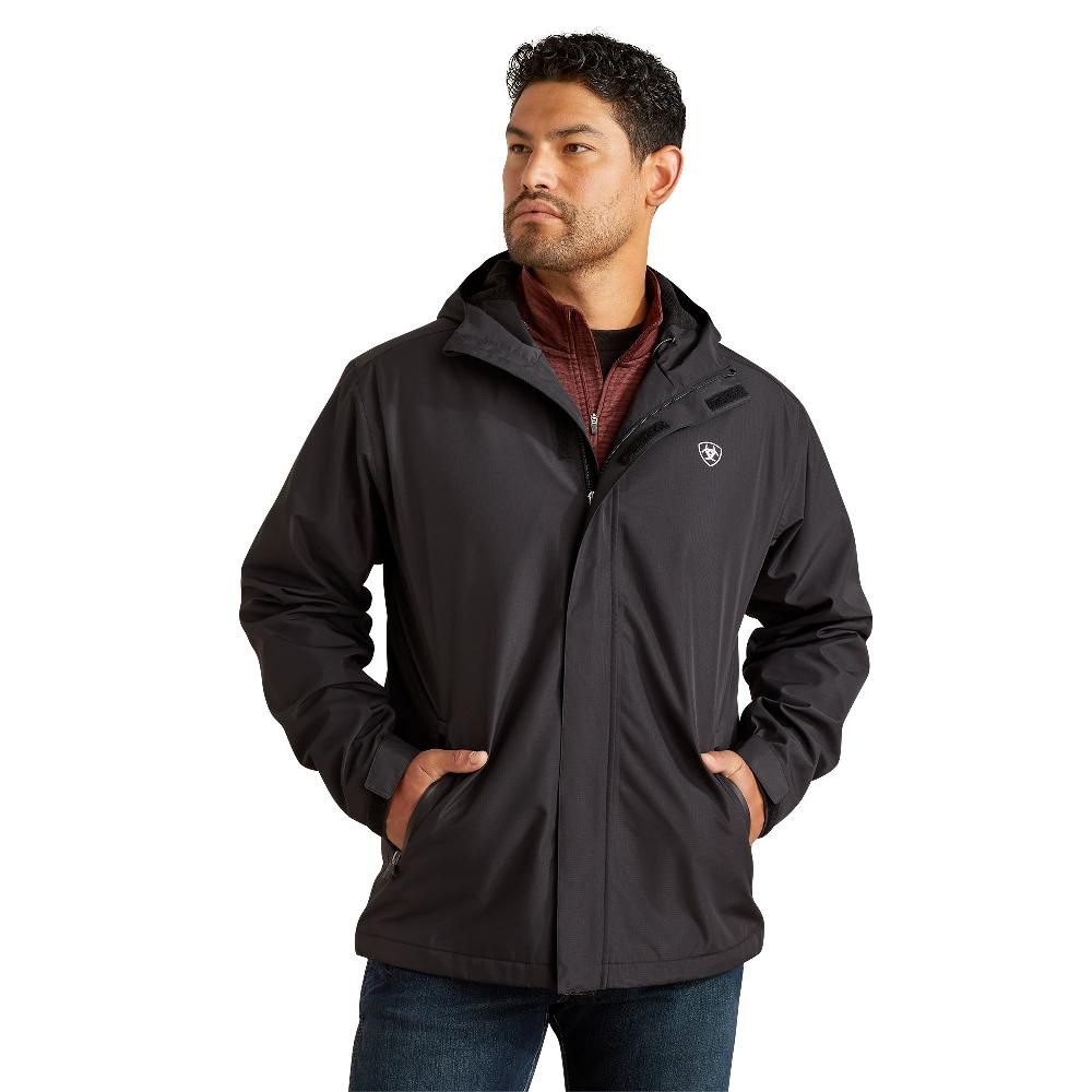 le bos Ariat Black Rebar Stormshell Men's Waterproof Jacket 10062664 le bos Ariat Black Rebar Stormshell Men's Waterproof Jacket 10062664