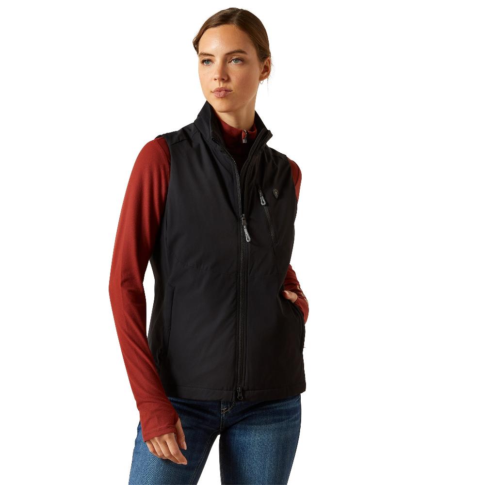 le bos Ariat Black Rion Women's StretchShell Vest 10062387