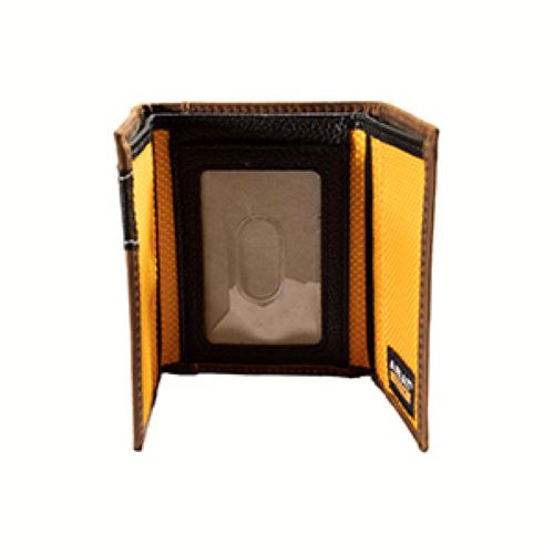 Le Bos Ariat Brown Work Trifold Men's Wallet With RFID Blocking Technology A3400002