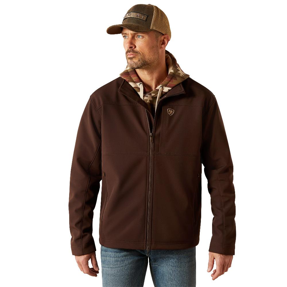 le bos Ariat Coffee Bean Vernon Men's Softshell Jacket 10062597 le bos Ariat Coffee Bean Vernon Men's Softshell Jacket 10062597
