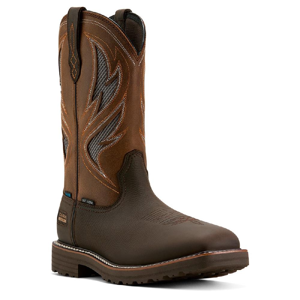 le bos Ariat Dark Brown Activator VentTek Men's Waterproof Steel Toe Work Boots 10061119