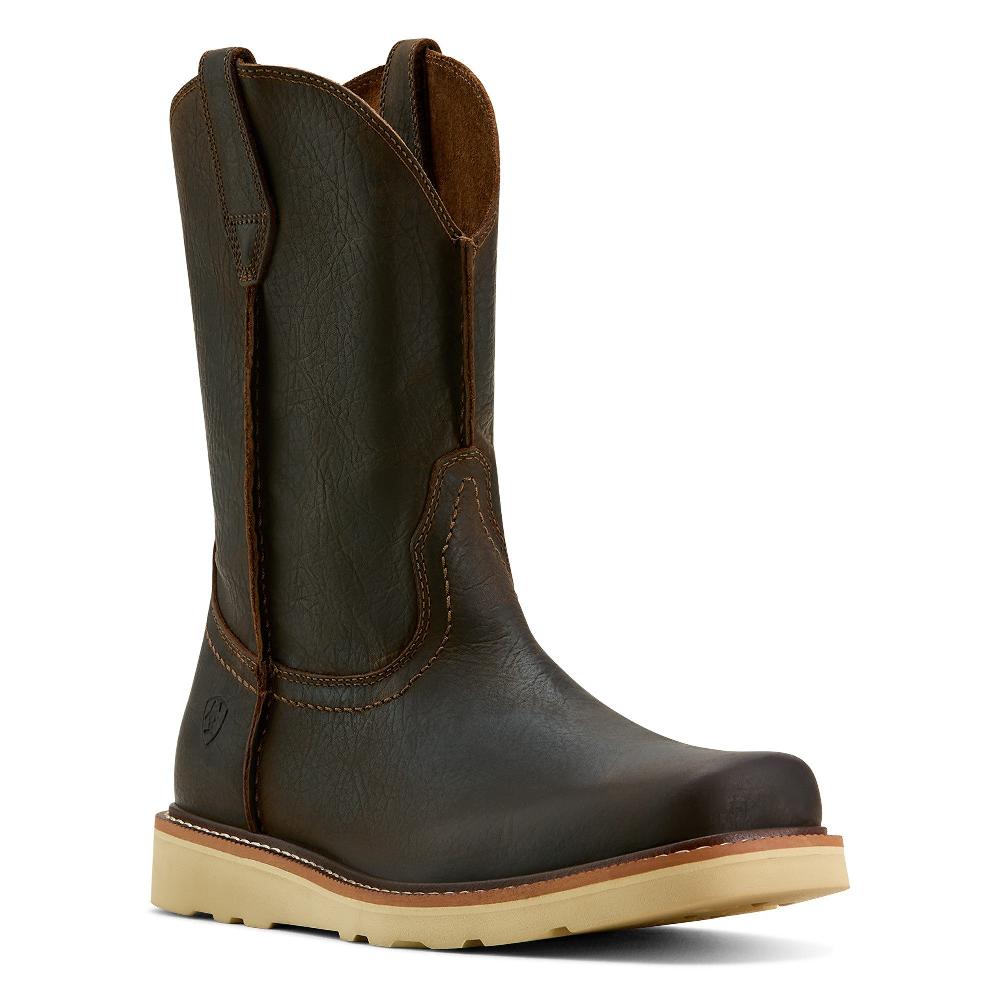 le bos Ariat Dark Brown Rambler Recon Men's Square Toe Western Boots 10061200
