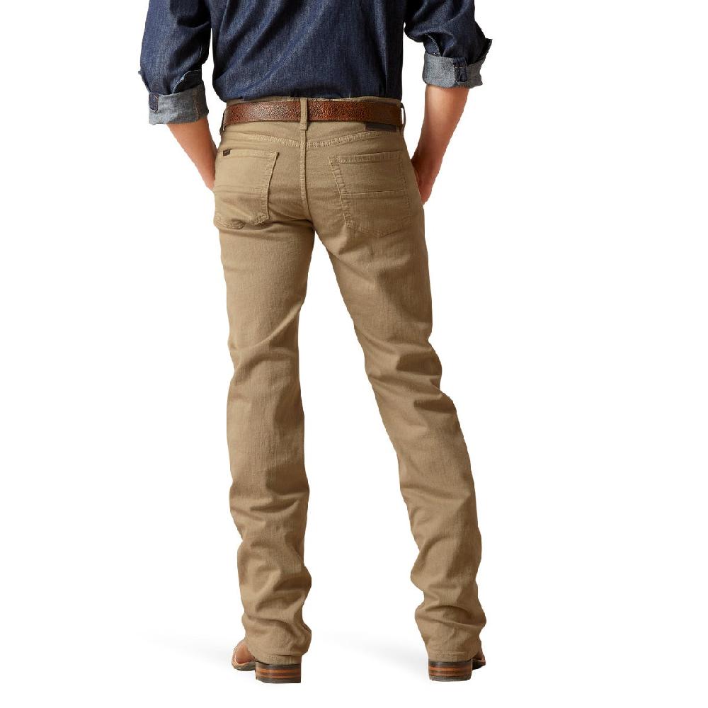 Le Bos Ariat Dark Khaki M7 Grizzly Straight Men's Jeans 10044369