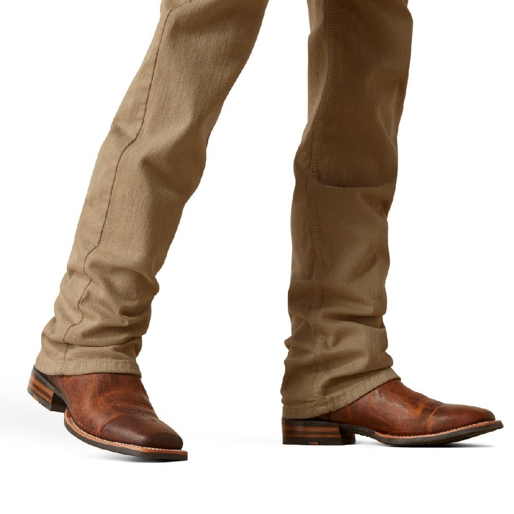 Le Bos Ariat Dark Khaki M7 Grizzly Straight Men's Jeans 10044369