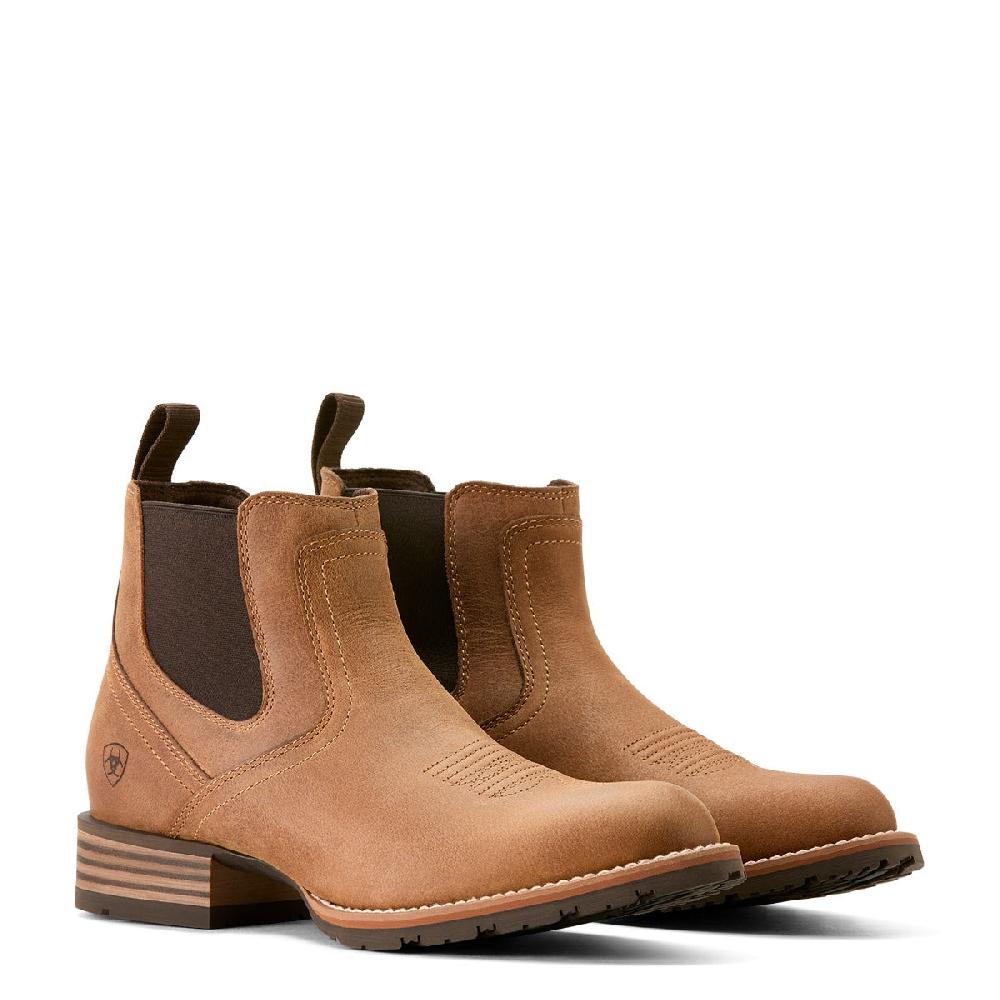 le bos Ariat Desert Brown Men's Hybrid Low Boy Round Toe Western Boots 10053562