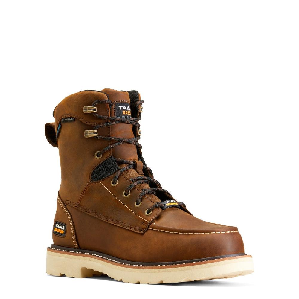 le bos Ariat Distressed Brown Rebar Lift 8 inch Waterproof Men's Composite Toe Work Boots 10047028