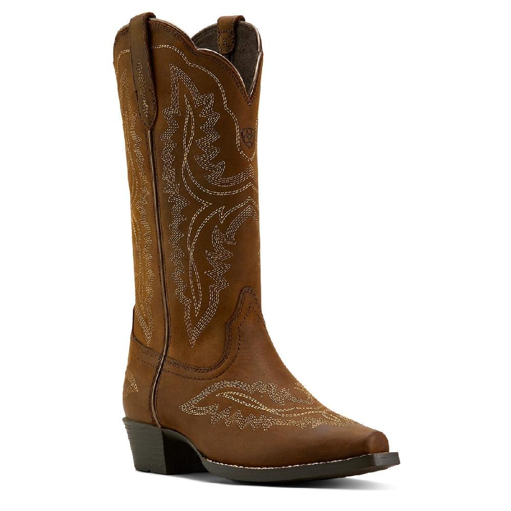 le bos Ariat Distressed Brown Youth Casanova Western Boots 10061138