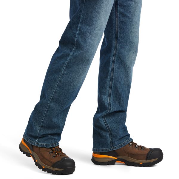 Le Bos Ariat Edgewood Rebar M5 Straight DuraStretch Basic Stackable Straight Leg Jean 10039288