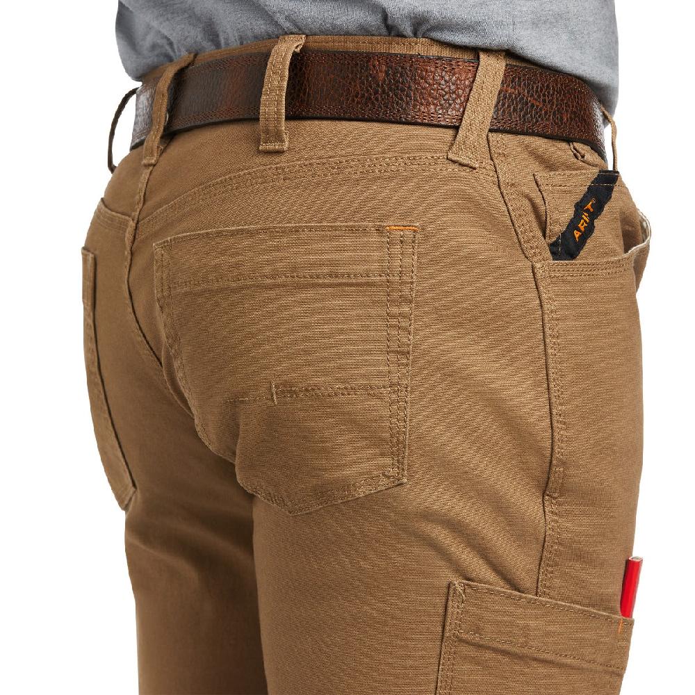Le Bos Ariat Field Khaki Rebar M7 DuraStretch Made Tough Men's Straight Pants 10036734