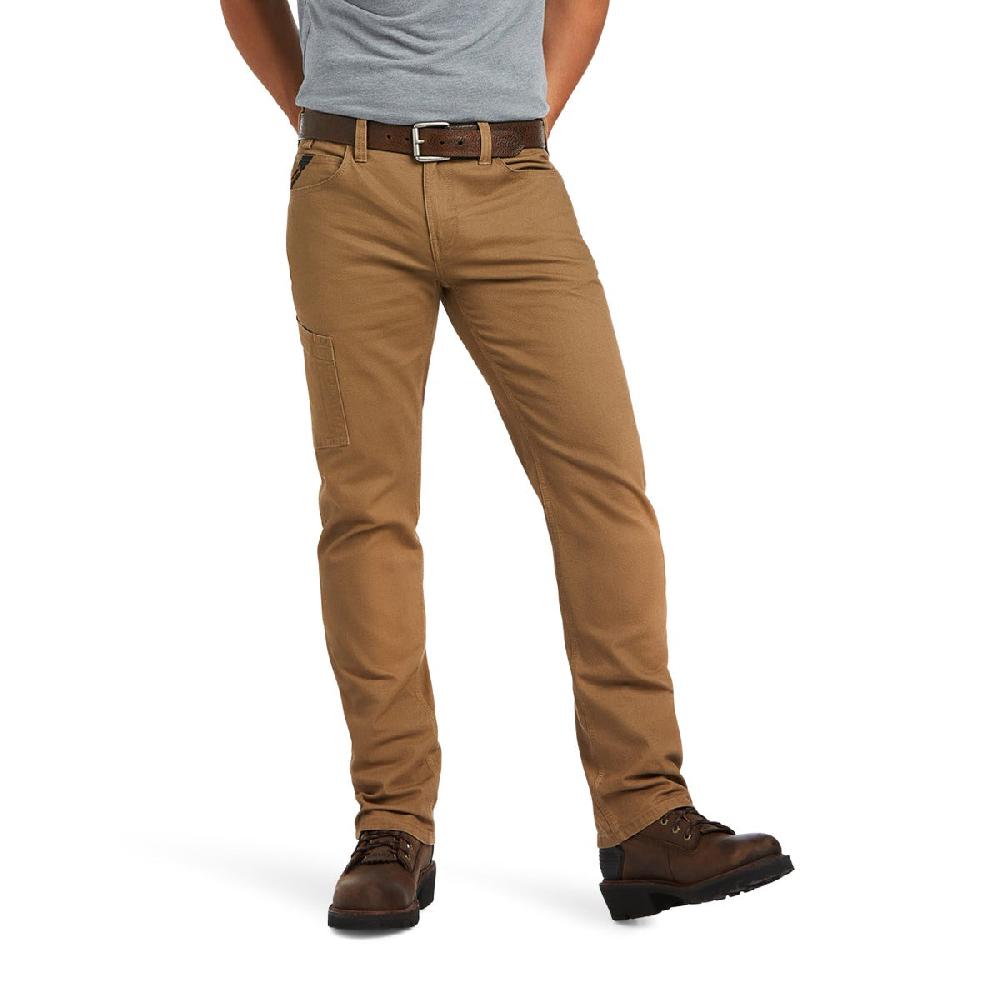 le bos Ariat Field Khaki Rebar M7 DuraStretch Made Tough Men's Straight Pants 10036734