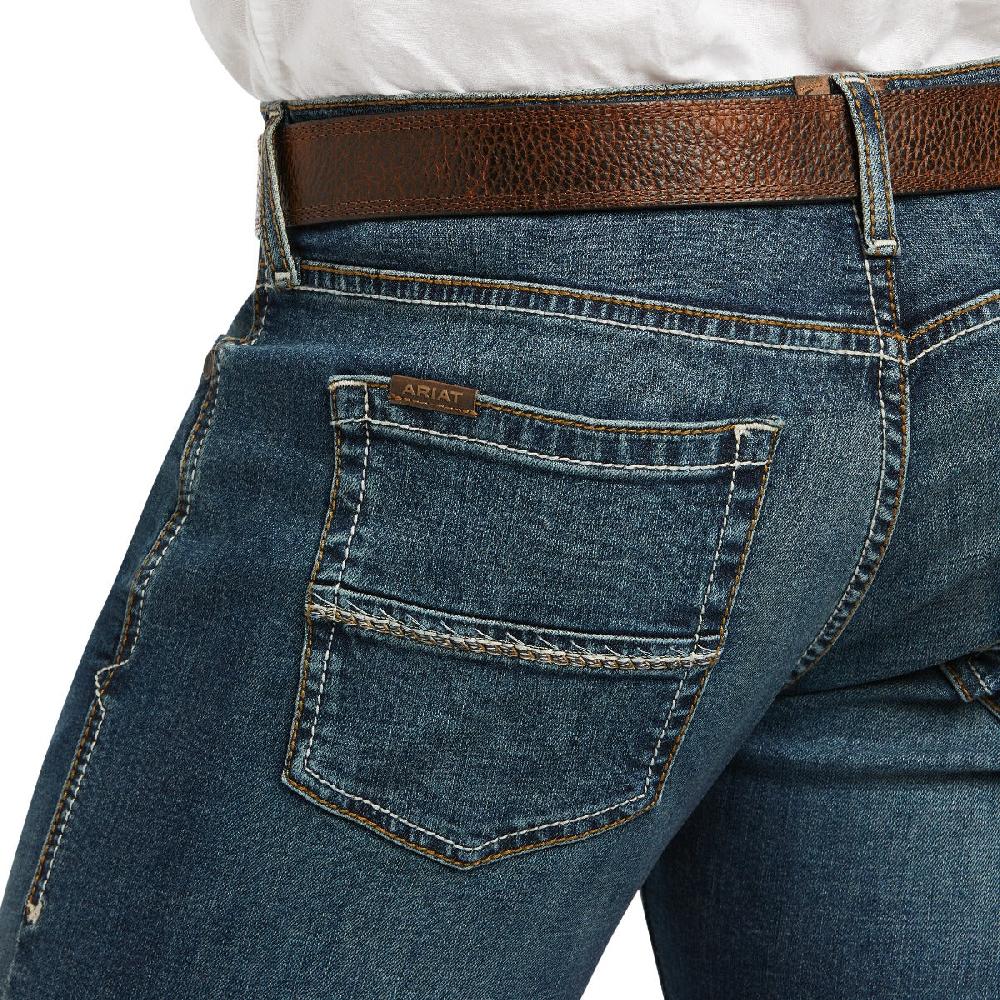 Le Bos Ariat Grafton M8 Modern TekStretch Sebastian Slim Leg Men's Jeans 10039625