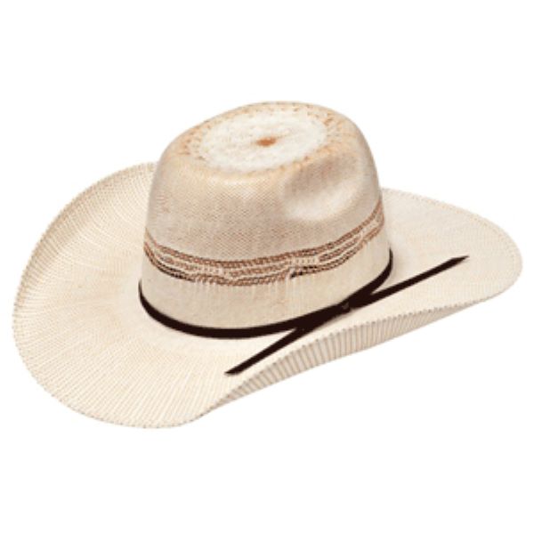 le bos Ariat Ivory/Tan Youth Bangora Straw Western Hat A73212