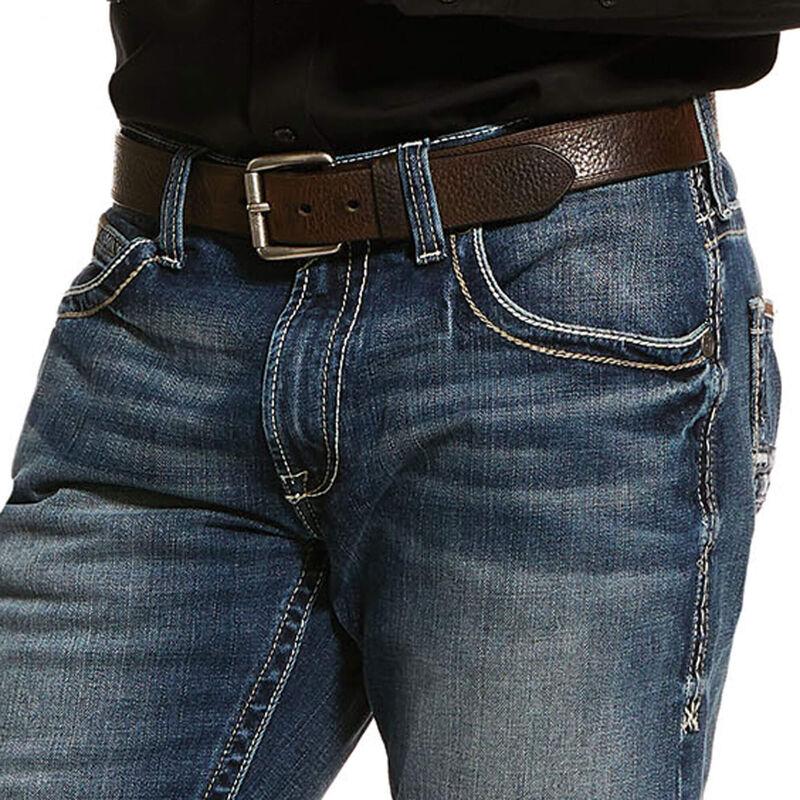 Le Bos Ariat Lennox M5 Slim Stretch Adkins Stackable Striaght Leg Mens Jeans 10030275