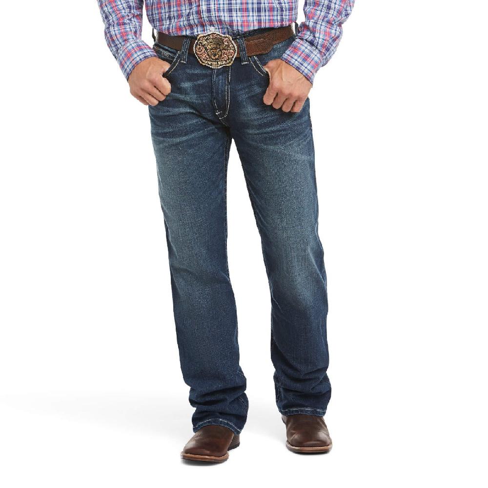 le bos Ariat M4 Low Rise Stretch Adkins Mens Boot Cut Jeans 10021767