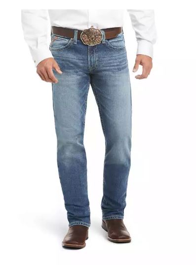 le bos Ariat Men's M4 Low Rise Stretch Shoreway Stackable Straight Leg Jean 10032086