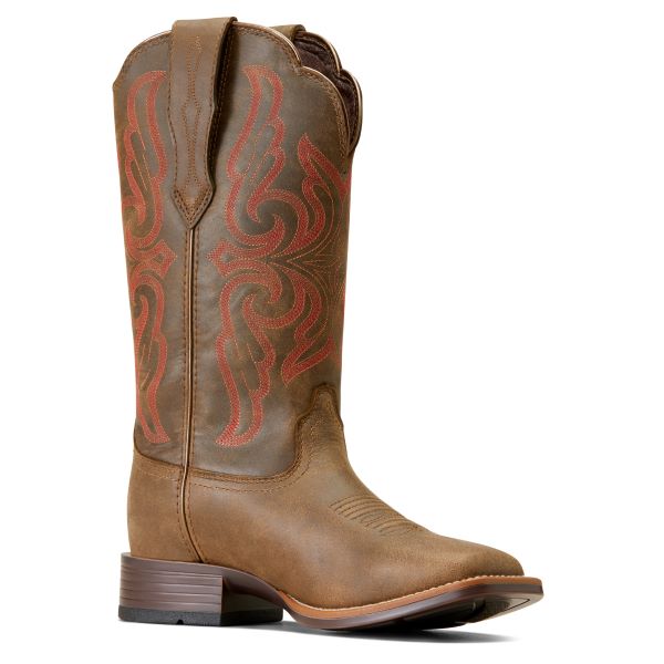 Le Bos Ariat Pebble Primera StretchFit Waterproof Women's Wide Square Toe Western Boots 10046960
