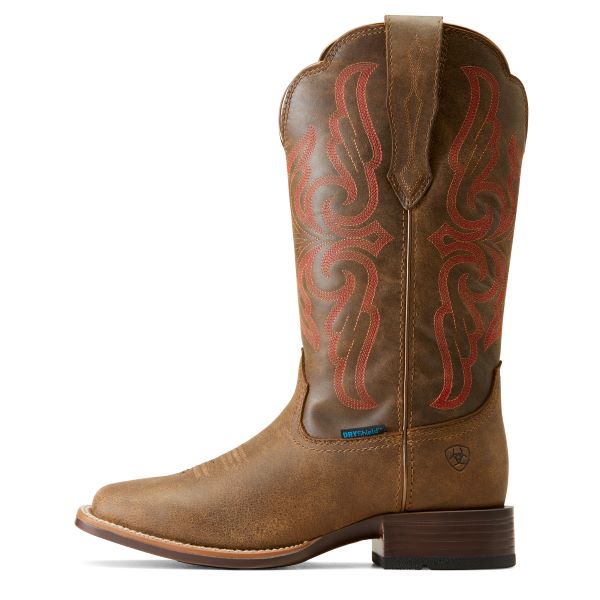 Le Bos Ariat Pebble Primera StretchFit Waterproof Women's Wide Square Toe Western Boots 10046960
