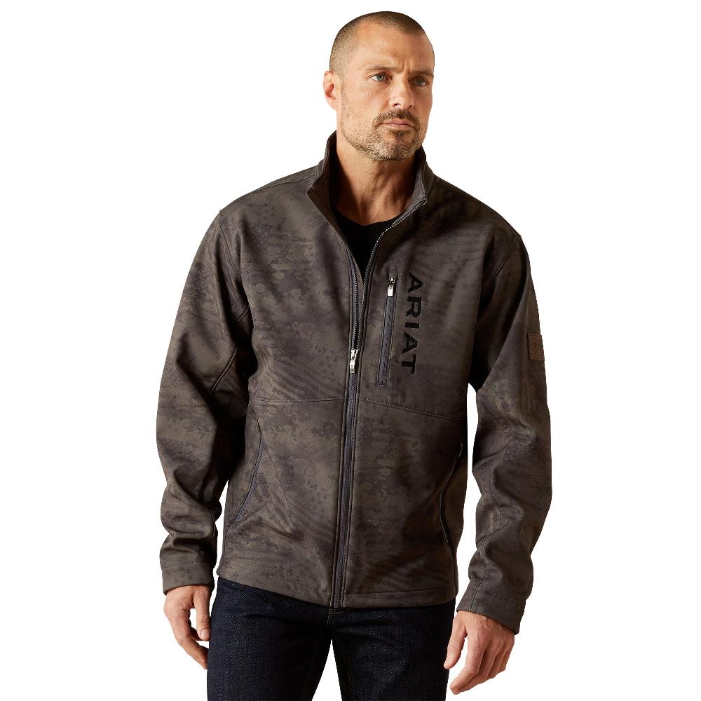 le bos Ariat Phantom Patriot Flag Men's Softshell Jacket 10062592 le bos Ariat Phantom Patriot Flag Men's Softshell Jacket 10062592