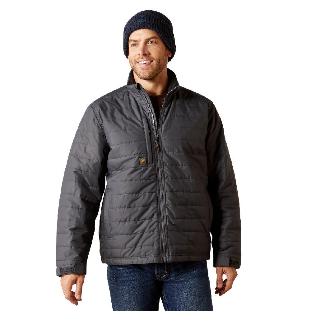 le bos Ariat Rebar Grey Cordura Ripstop Lightweight Insulated Men's Jacket 10052031