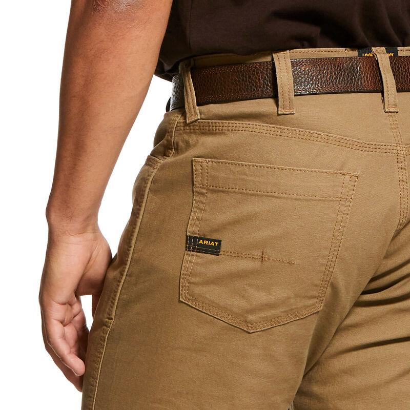 Le Bos Ariat Rebar M4 Low Rise DuraStretch Made Tough Stackable Straight Leg Pant 10030239