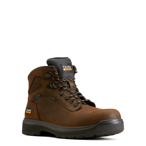 le bos Ariat Rich Brown Turbo 6 inch H20 Men's Carbon Toe Workboot 10046861