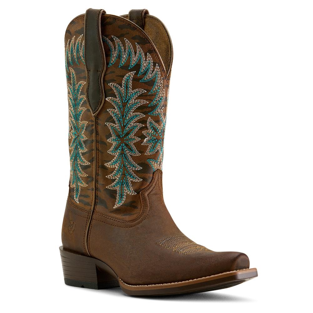 le bos Ariat Sassy Brown Beaumont Women's 11 inch K Toe Western Boots 10063900