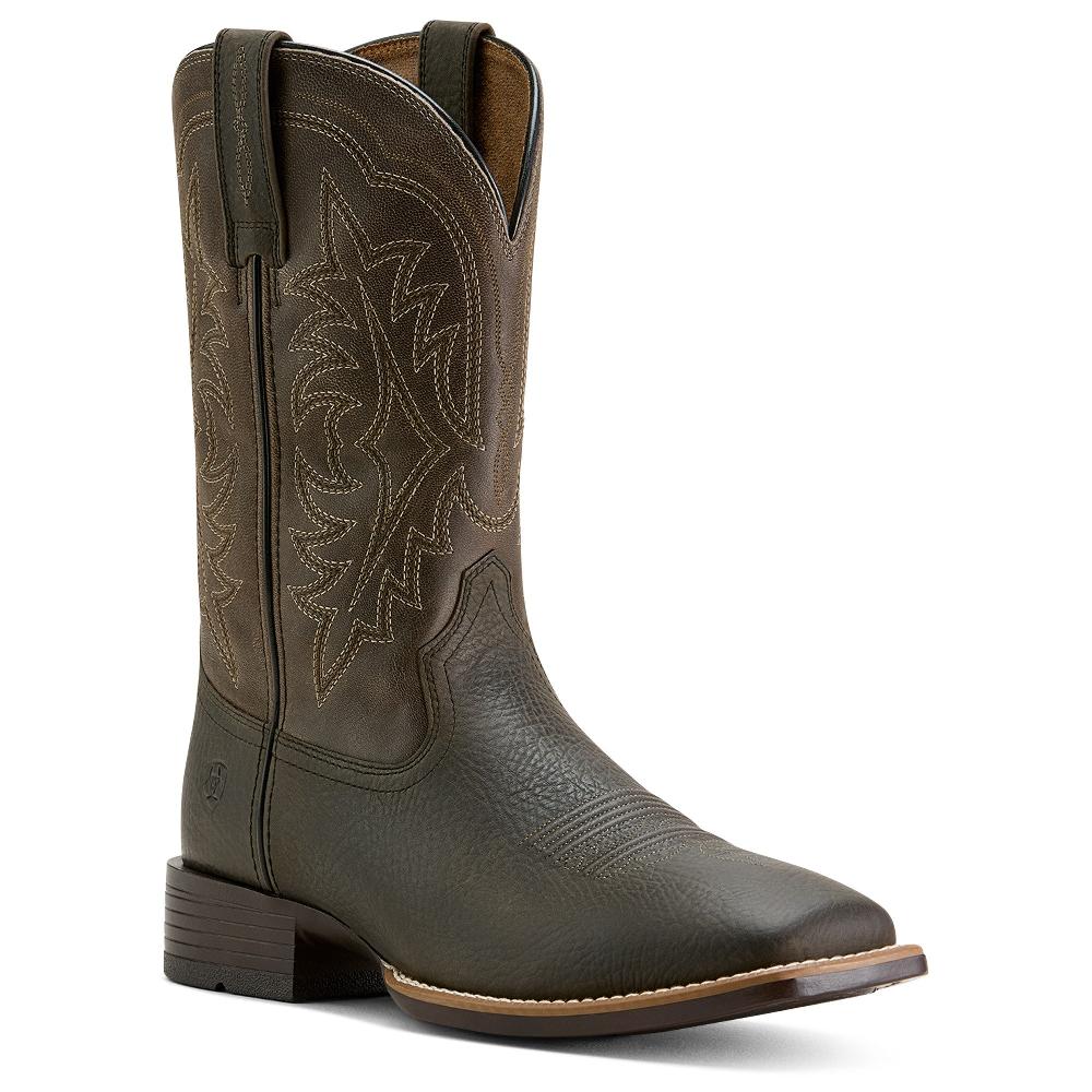 le bos Ariat Smokey Brown/Dusty Taupe Ryden Ultra Wide Square Toe Men's 11 inch Wide Square Toe Cowboy Boots 10063989 le bos Ariat Smokey Brown/Dusty Taupe Ryden Ultra Wide Square Toe Men's 11 inch Wide Square Toe Cowboy Boots 10063989