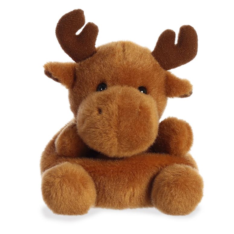 le bos Aurora Palm Pals 5 inch Cinammon Moose 99132