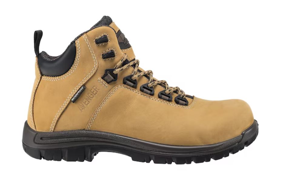 Le Bos Avenger Wheat Breaker Men's 6 Inch Composite Toe Waterproof Leather Work Boots A7283