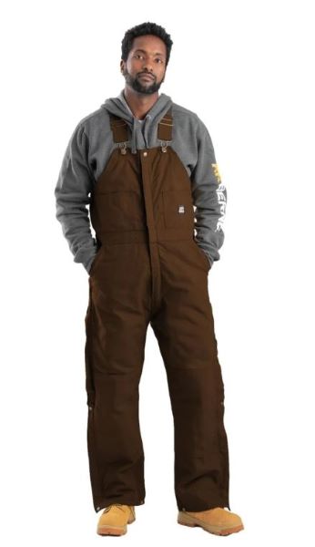 le bos Berne Bark Heritage Insulated Duck Bib Overalls B415-BB
