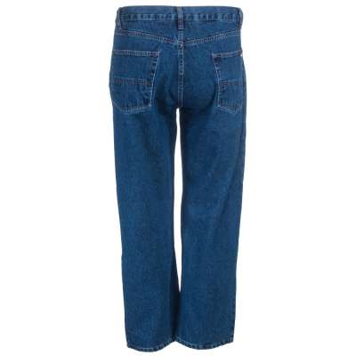 Le Bos Berne Stone Wash Dark Blue Relaxed Fit Mens Jeans P422-SWD