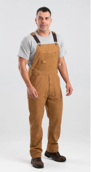 le bos Berne Workwear Highland Flex Unlined Duck Bib Overall B1069