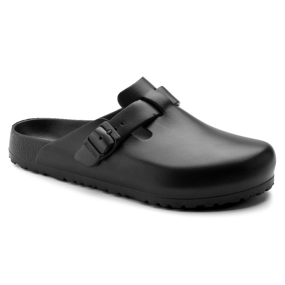 Le Bos Birkenstock Black Boston Essentials EVA Men's Clog Shoes R1002314-MEN