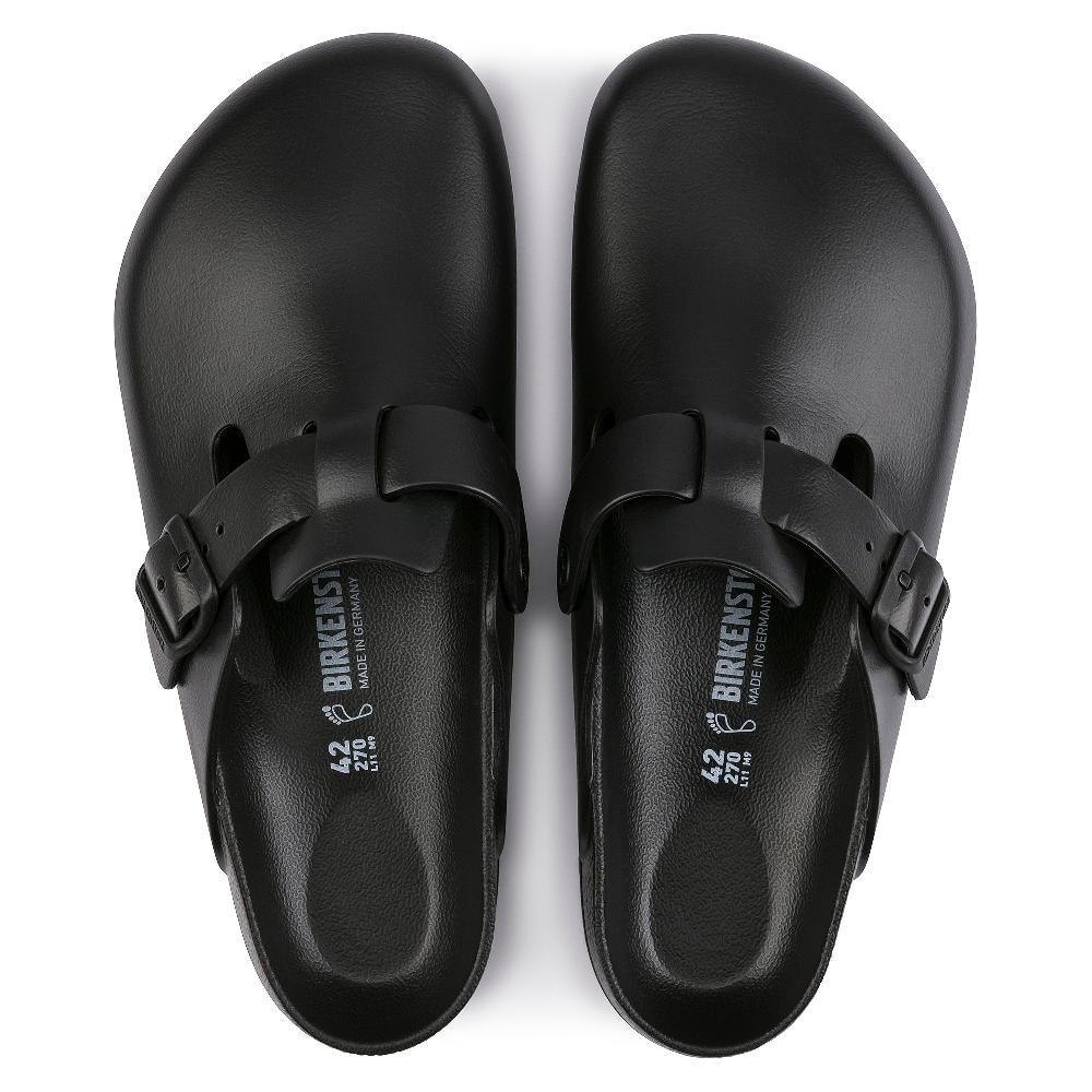 Le Bos Birkenstock Black Boston Essentials EVA Men's Clog Shoes R1002314-MEN