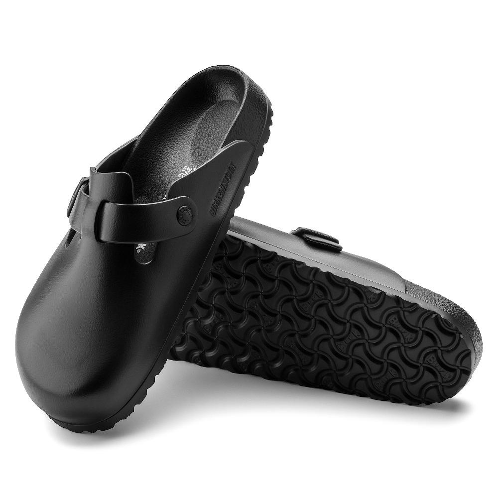 Le Bos Birkenstock Black Boston Essentials EVA Men's Clog Shoes R1002314-MEN