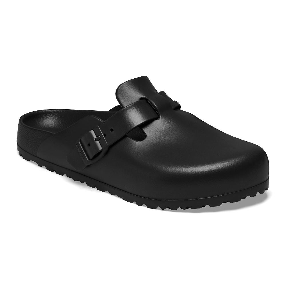 le bos Birkenstock Black Boston Essentials EVA Men's Clog Shoes R1002314-MEN