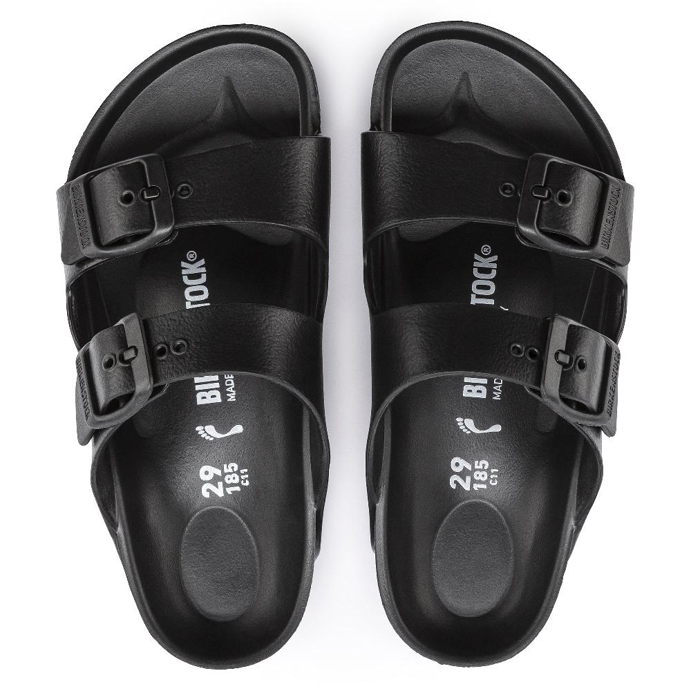 Le Bos Birkenstock Black EVA Arizona Kids Slide Sandals 1018924