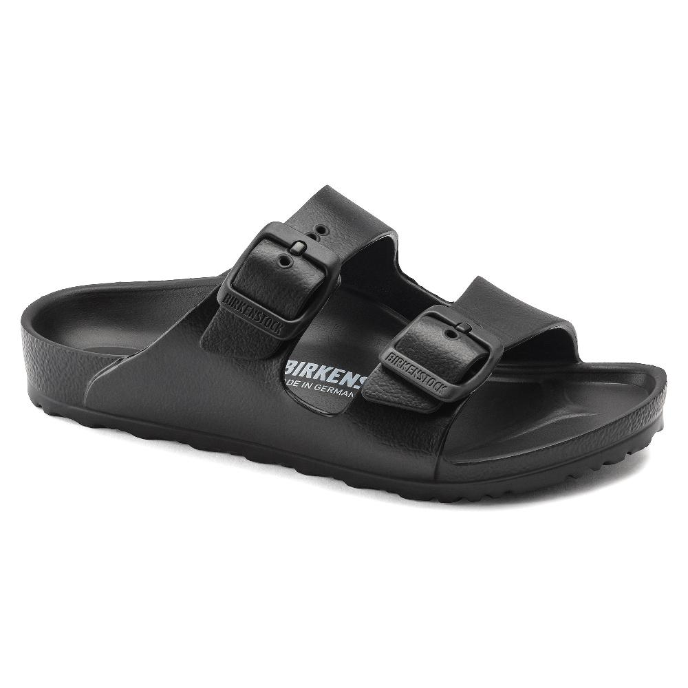 le bos Birkenstock Black EVA Arizona Kids Slide Sandals 1018924
