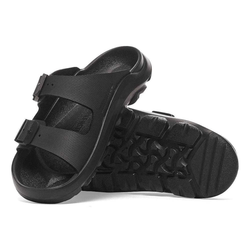 le bos Birkenstock Black Mogami 2 Strap Birko-Flor Men's Sandals R1029643 MEN
