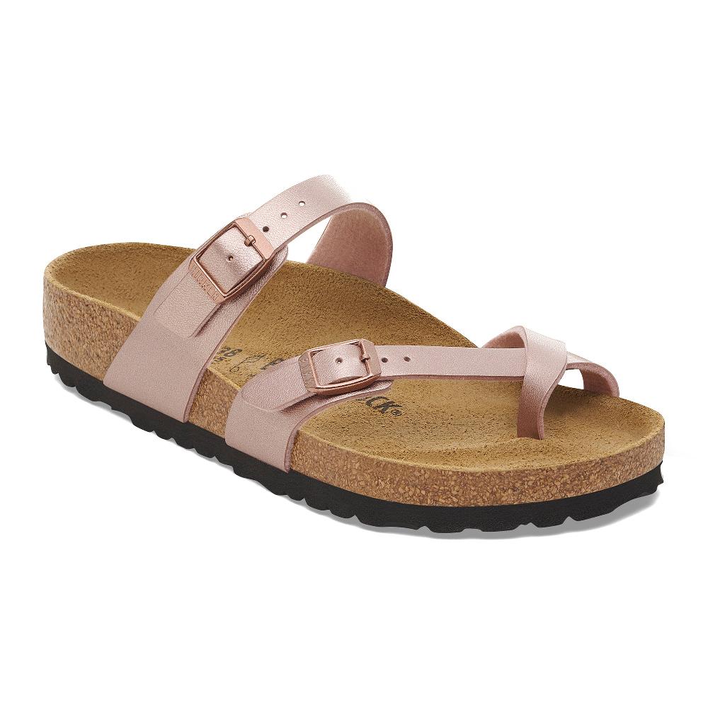le bos Birkenstock Copper Birko-Flor Mayari Women's Sandals R1029813