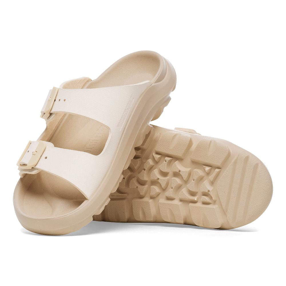 le bos Birkenstock Eggshell Mogami 2 Strap Birko-Flor Women's Sandals R1029631