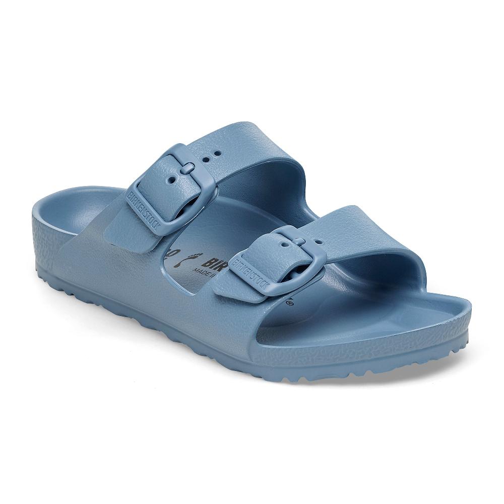 le bos Birkenstock Elemental Blue EVA Arizona Kids Slide Sandals 1026743